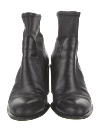 Alexander Wang Leather Sock Boots