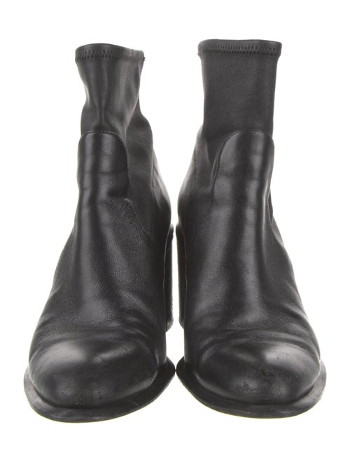 Alexander Wang Leather Sock Boots