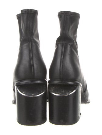 Alexander Wang Leather Sock Boots