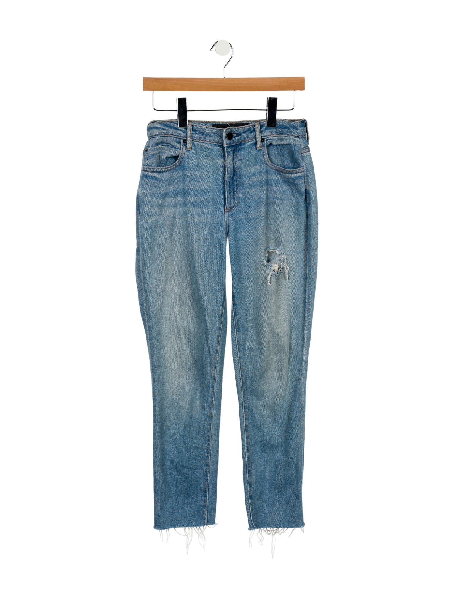 Alexander Wang Mid-Rise Skinny Leg Jeans