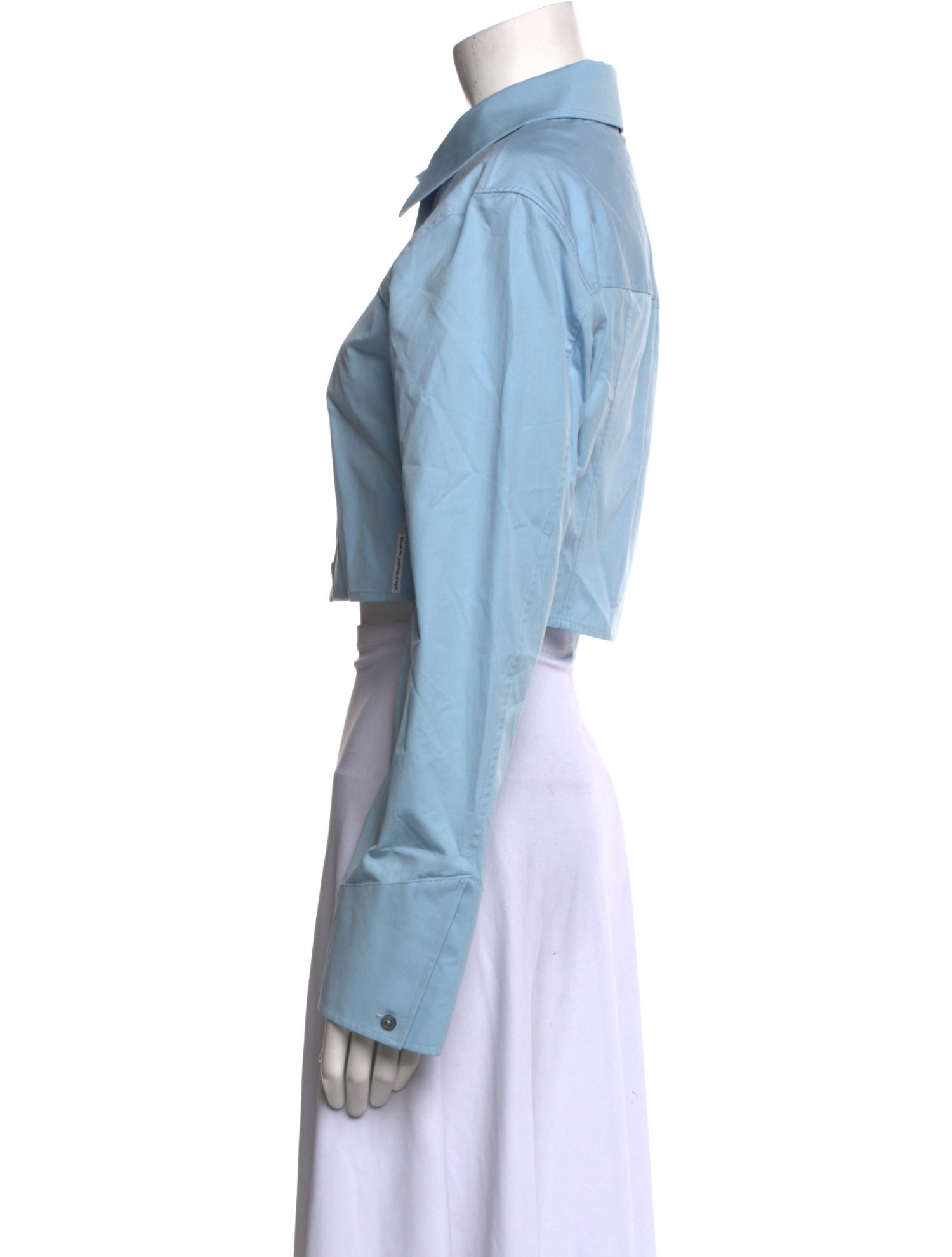 Alexander Wang Long Sleeve Button-Up Top