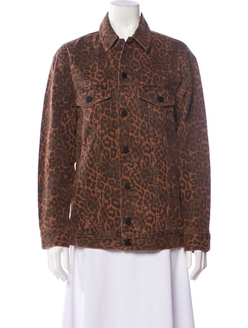 Alexander Wang Animal Print Jacket