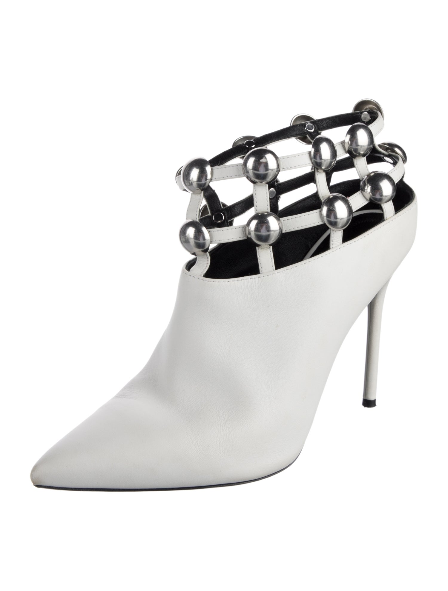 Alexander Wang Leather Studded Accents Pumps