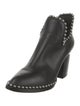 Alexander Wang Leather Studded Accents Boots