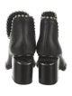 Alexander Wang Leather Studded Accents Boots