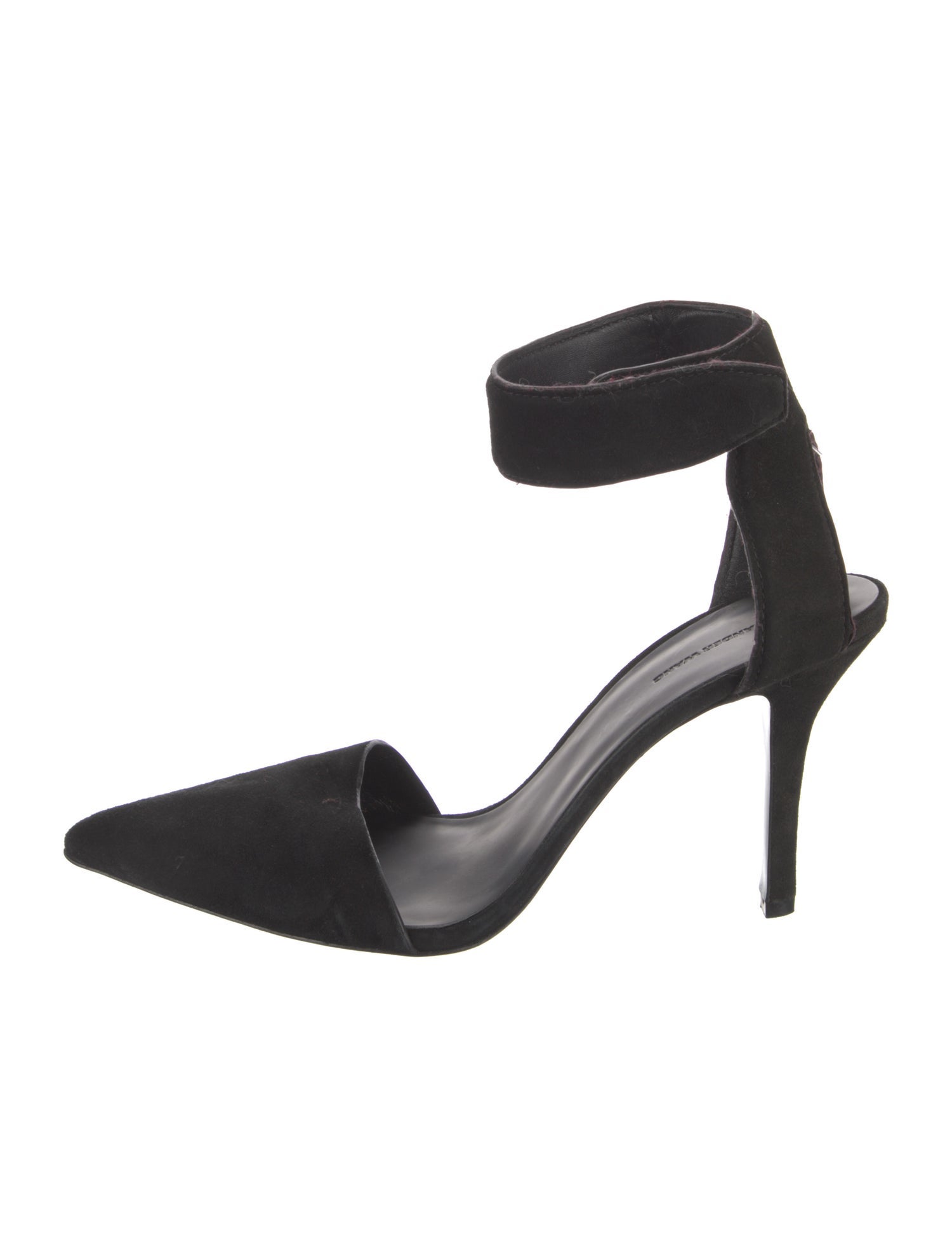 Alexander Wang Suede D'Orsay Pumps