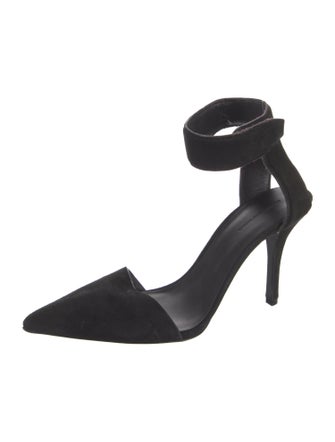 Alexander Wang Suede D'Orsay Pumps