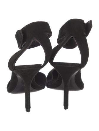 Alexander Wang Suede D'Orsay Pumps