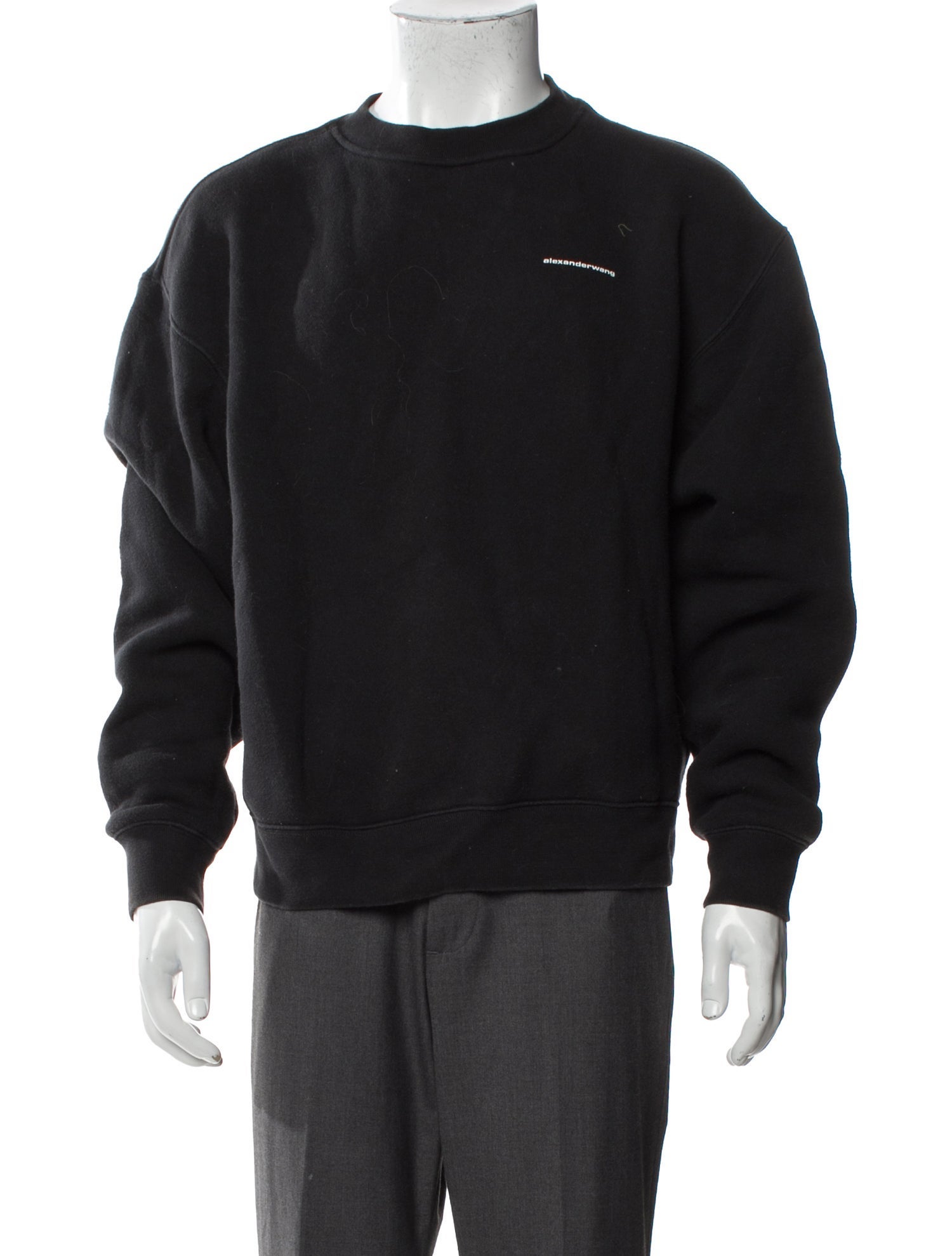 Alexander Wang Graphic Print Crew Neck Sweatshirt