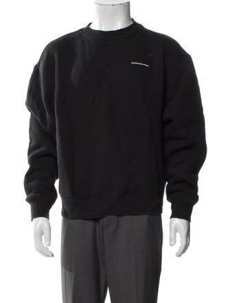 Alexander Wang Graphic Print Crew Neck Sweatshirt