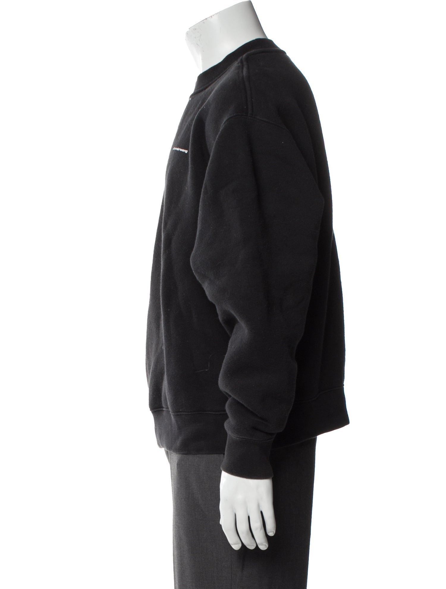 Alexander Wang Graphic Print Crew Neck Sweatshirt