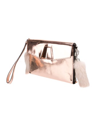 Alexander Wang Patent Leather Clutch