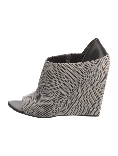 Alexander Wang Leather Printed Mules