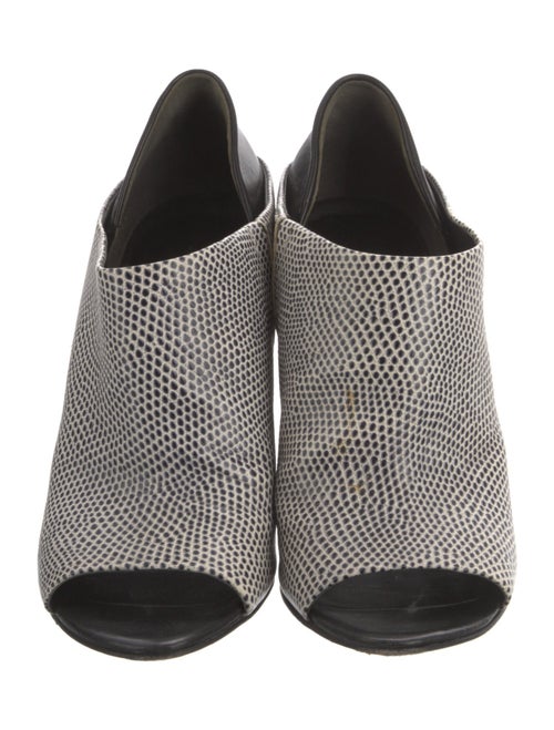 Alexander Wang Leather Printed Mules