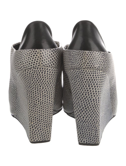 Alexander Wang Leather Printed Mules