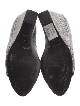 Alexander Wang Leather Printed Mules