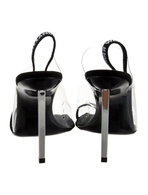 Alexander Wang PVC Printed Slingback Sandals