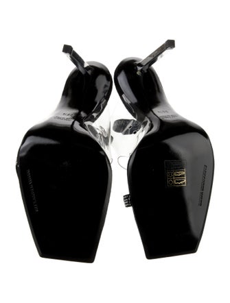 Alexander Wang PVC Printed Slingback Sandals