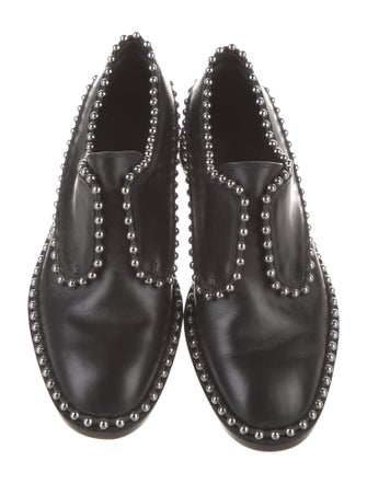Alexander Wang Leather Studded Accents Oxfords