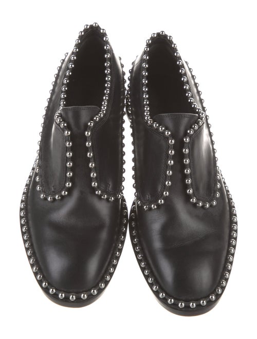 Alexander Wang Leather Studded Accents Oxfords