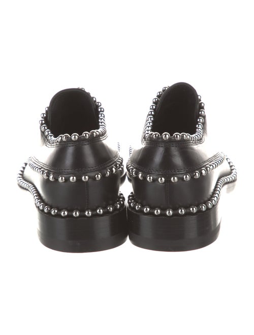 Alexander Wang Leather Studded Accents Oxfords