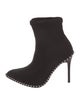 Alexander Wang Printed Studded Accents Sock Boots