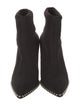 Alexander Wang Printed Studded Accents Sock Boots