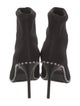 Alexander Wang Printed Studded Accents Sock Boots