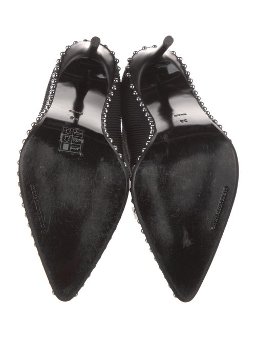 Alexander Wang Printed Studded Accents Sock Boots