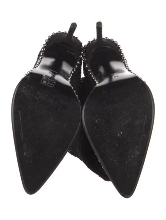 Alexander Wang Lace Studded Accents Sock Boots