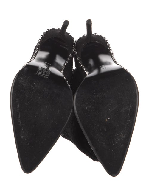 Alexander Wang Lace Studded Accents Sock Boots