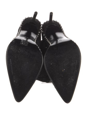 Alexander Wang Lace Studded Accents Sock Boots