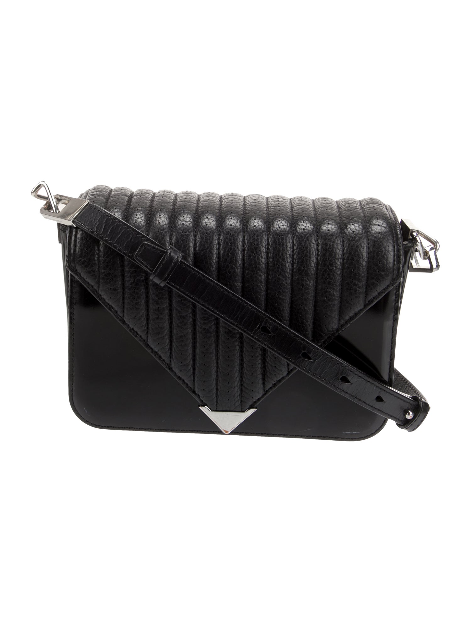 Alexander Wang Patent Leather Messenger Bag
