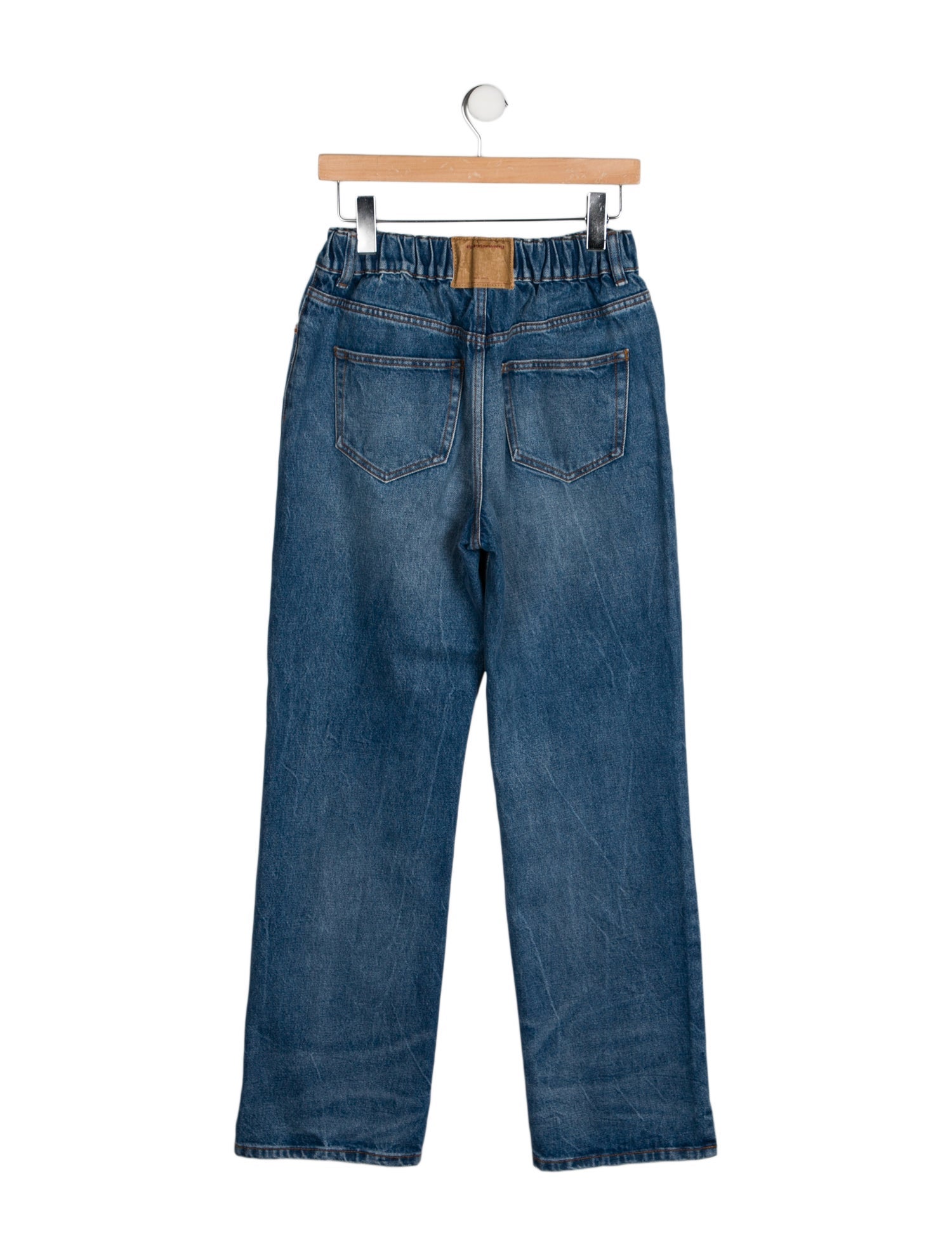 Alexander Wang High-Rise Wide Leg Jeans