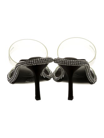 Alexander Wang PVC Crystal Embellishments Slides