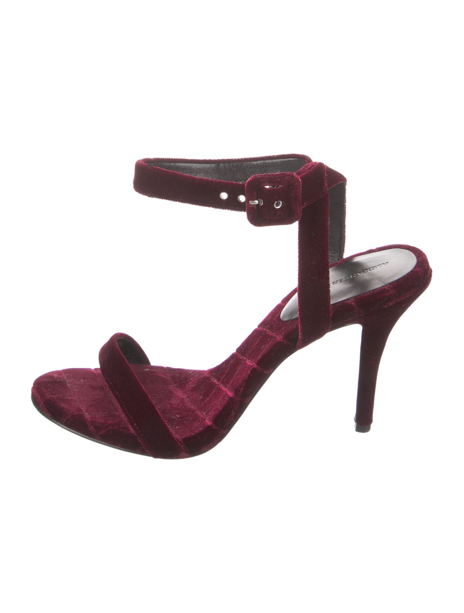 Alexander Wang Velvet Sandals