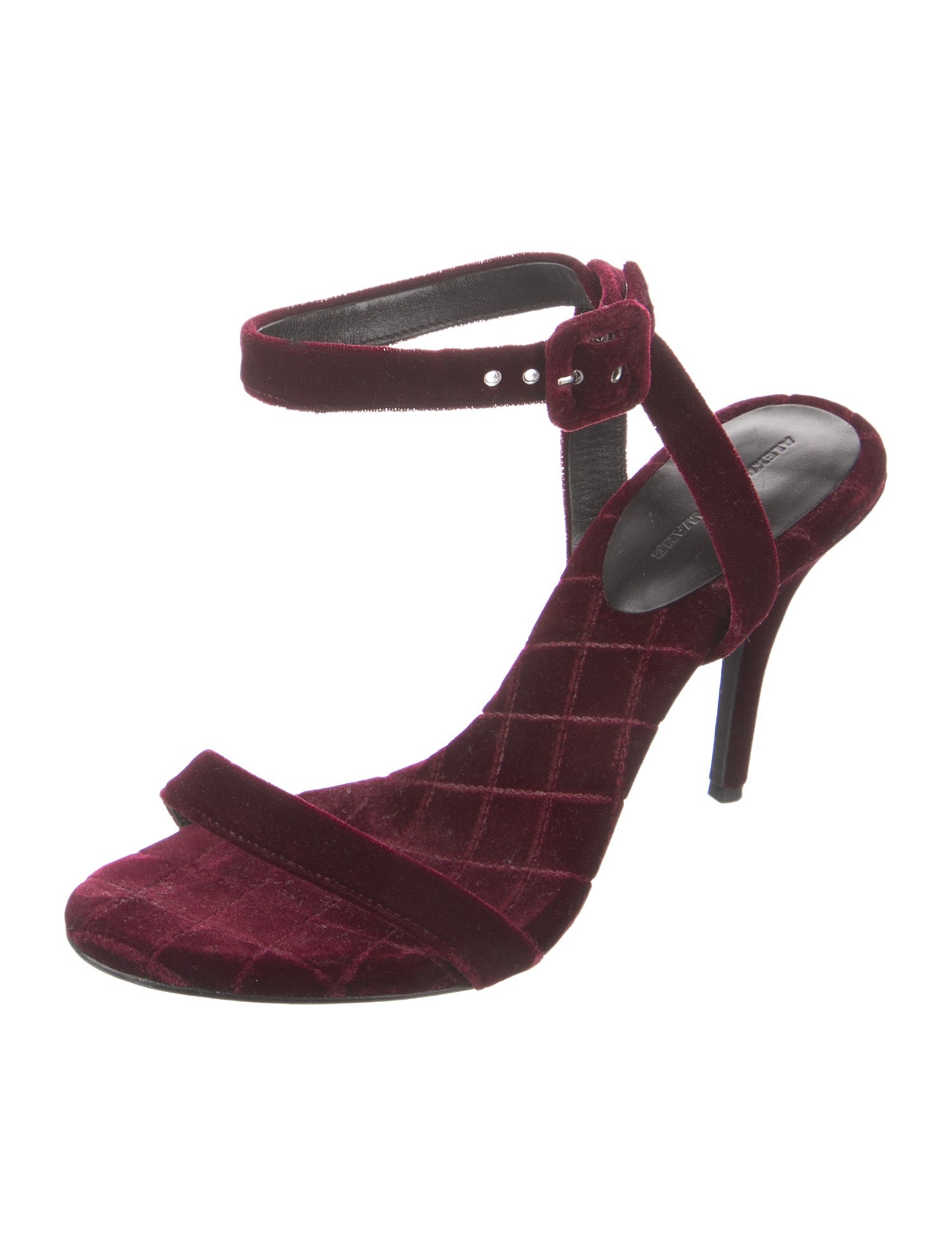 Alexander Wang Velvet Sandals