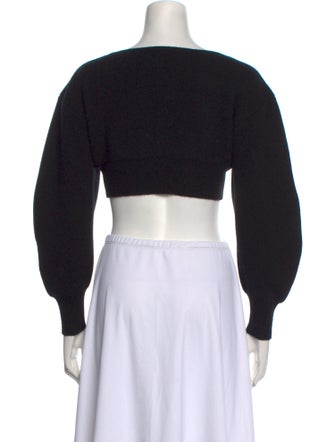 Alexander Wang Wool Plunge Neckline Sweater