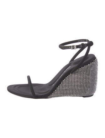 Alexander Wang Crystal Embellishments Sandals