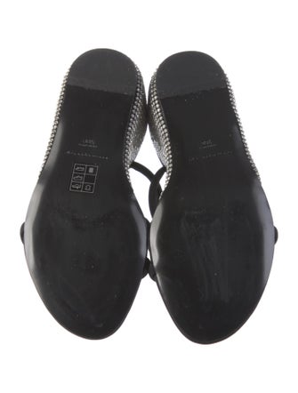 Alexander Wang Crystal Embellishments Sandals