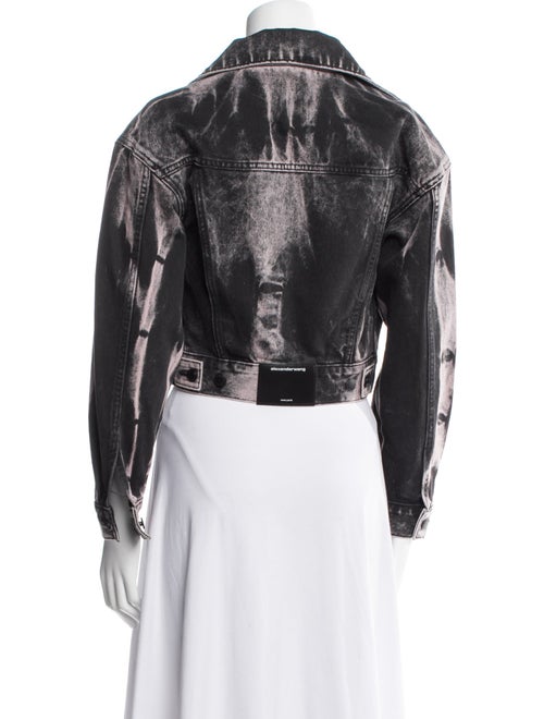 Alexander Wang Tie-Dye Print Denim Jacket