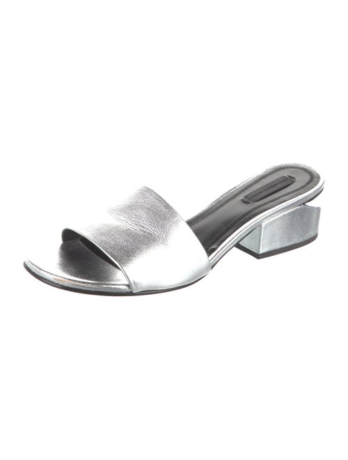 Alexander Wang Leather Slides