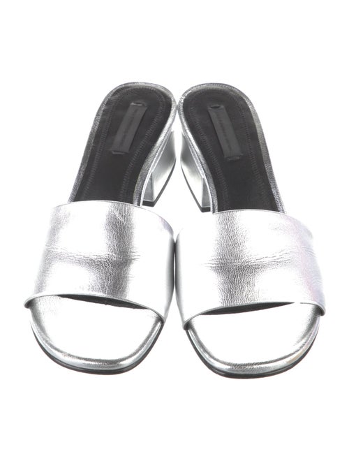 Alexander Wang Leather Slides