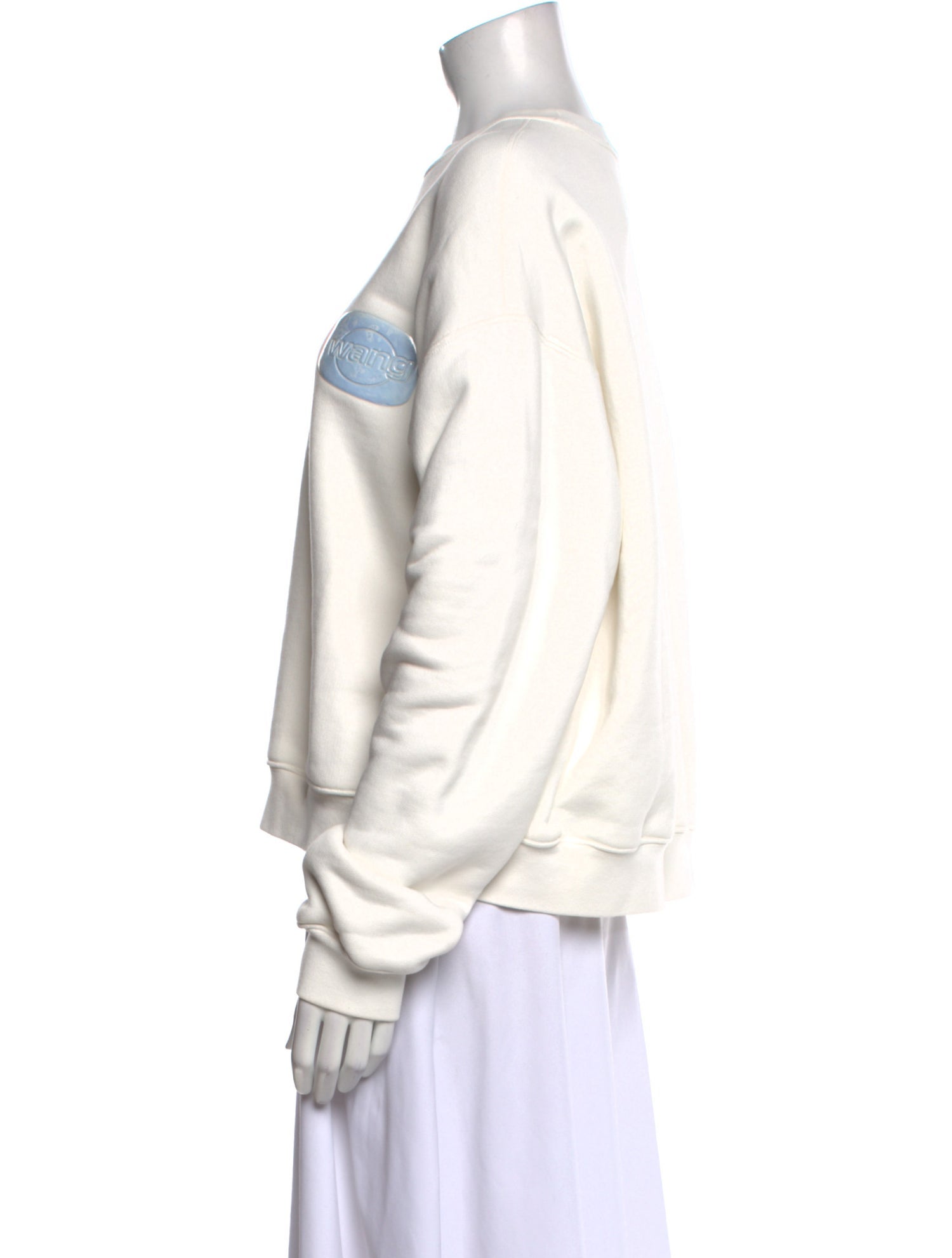 Alexander Wang Crew Neck Long Sleeve Sweatshirt