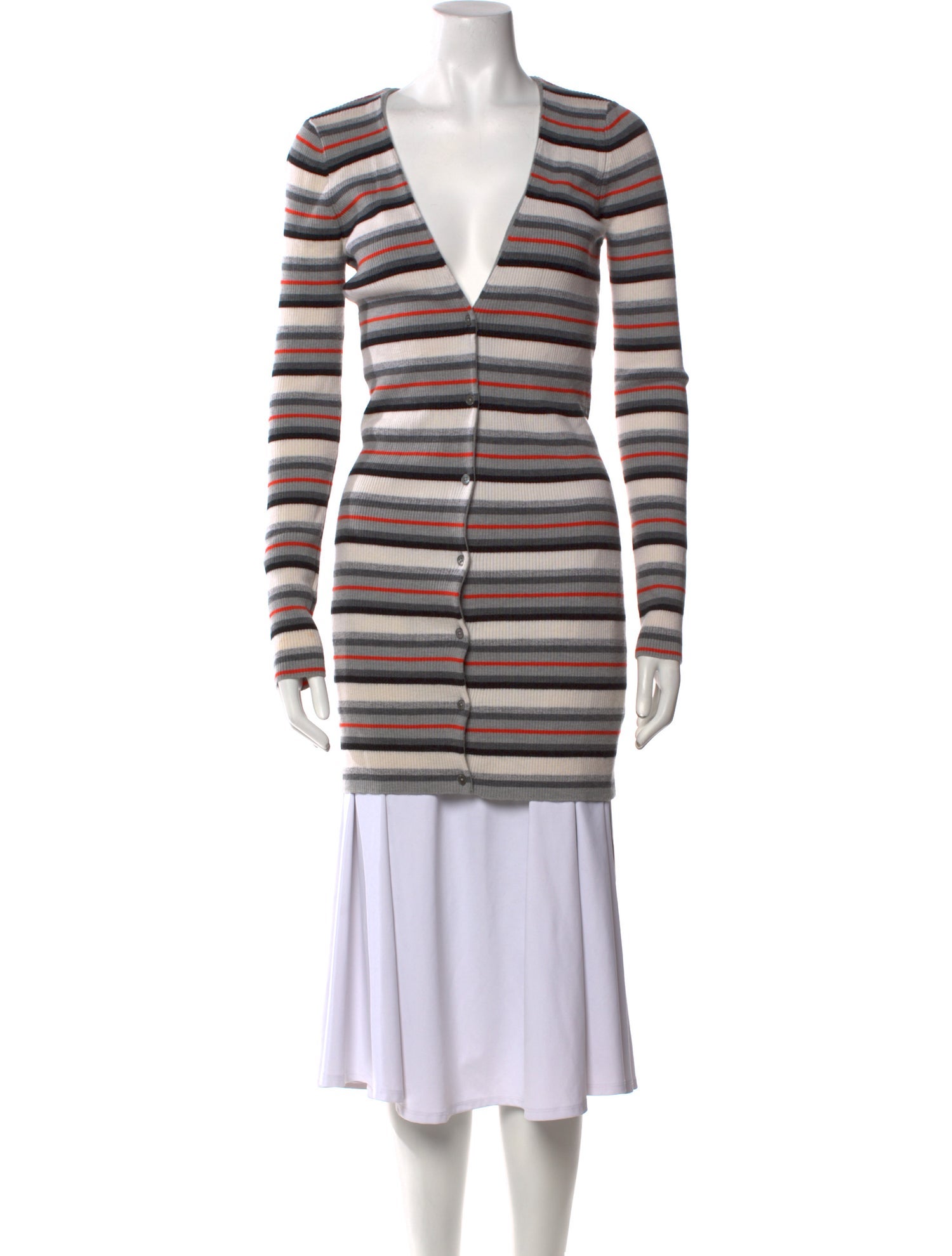 Alexander Wang Merino Wool Striped Sweater