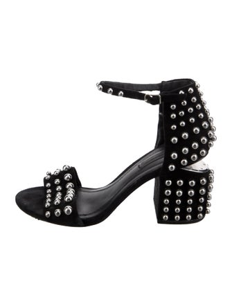 Alexander Wang Suede Studded Accents Pumps