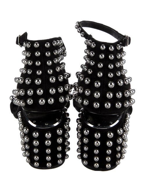 Alexander Wang Suede Studded Accents Pumps