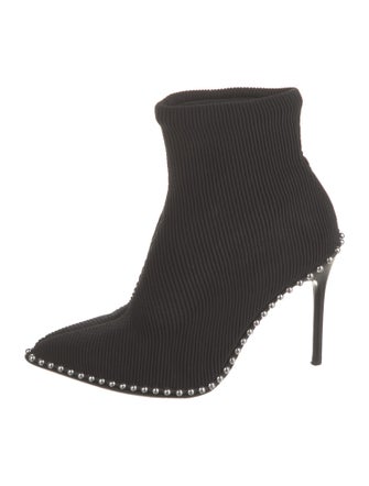 Alexander Wang Nylon Studded Accents Sock Boots
