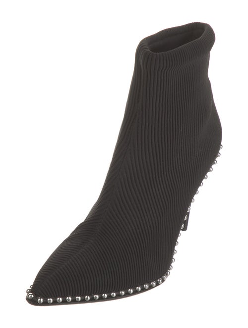 Alexander Wang Nylon Studded Accents Sock Boots