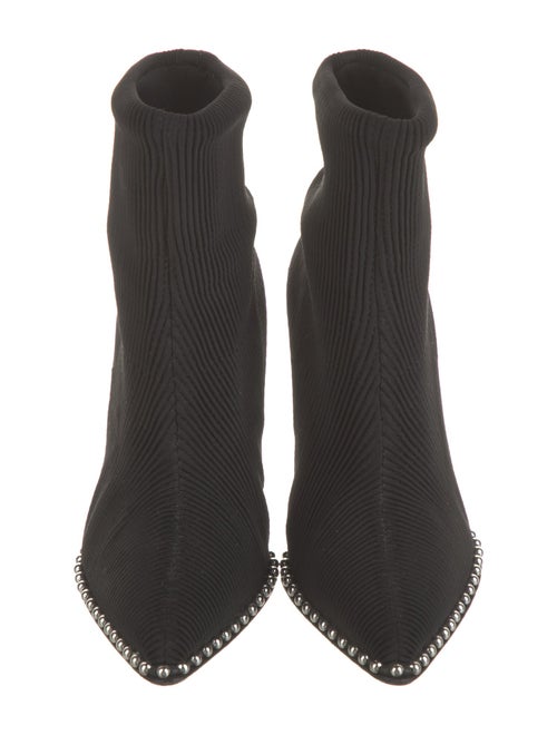 Alexander Wang Nylon Studded Accents Sock Boots